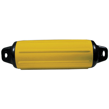 TAYLOR MADE Taylor Made 958128 Super Gard Inflatable Vinyl Fender - 10.5" x 30", Yellow 958128